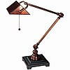 Bronze Swing Arm Desk Lamp