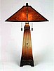 Mica Mission Prairie Copper Table Lamp