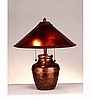 Mission Copper Mica Table Lamp