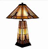 Mission Frank Lloyd Wright Style Lamp
