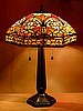 Tiffany Victorian Stained Glass Table Lamp