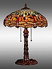 Tiffany Dragonfly Stained Glass Table Lamp