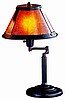 Mission Craftsman Swival Mica Desk Lamp