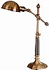 Brass & Marble Balance Arm Desk Lamp