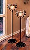 Classic Cast Iron Candlestands - Pair (2)