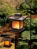 Prairie Style Solar Garden Hanging Lantern