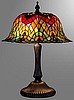 Beautiful Tiffany Stained Glass Table Lamp