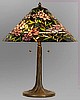 Tiffany Stained Glass Floral Table Lamp