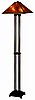 Mica Mission Four Column Floor Lamp
