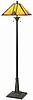 Mission Stained Glass Floor Lamp
