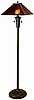 Mission & Deco Mica Floor Lamp