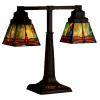 Mission Prairie Dragonfly Two Arm Desk Lamp
