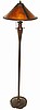 Mission Craftsman Style Mica Floor Lamp