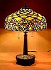 Stained Glass Tiffany Victorian Table Lamp
