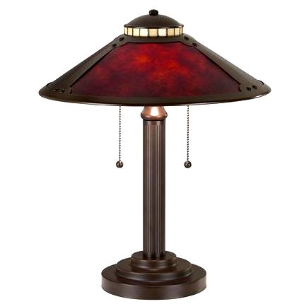 Mica Mission Table Lamp Antique Bronze