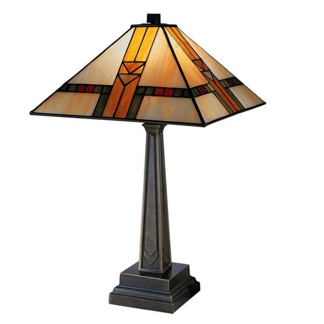 Mission Prairie Tiffany Table Lamp