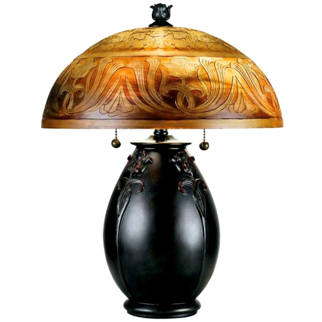 Art Nouveau Rossa Table Lamp