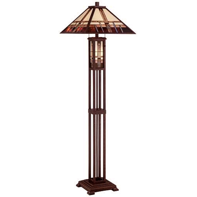 Mission Craftsman Tiffany Floor Lamp