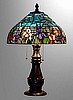 Iris Tiffany Stained Glass Table Lamp