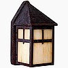 Craftsman Rustic Outdoor Copper Sconce