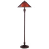 Mission Craftsman Mica Shade Floor Lamp