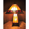 Mission Craftsman Table Tiffany Stained Glass Lamp